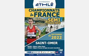 Championnat de France de semi-marathon, St Omer