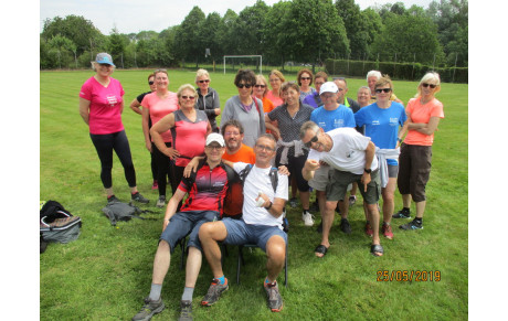 Marche nordique, journée à Fatouville