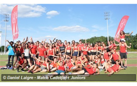 Match interligues cadets/juniors, Tours
