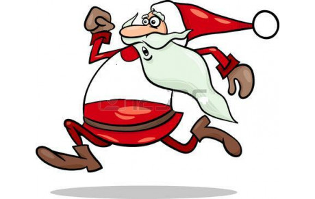 Pères Noël en chocolat