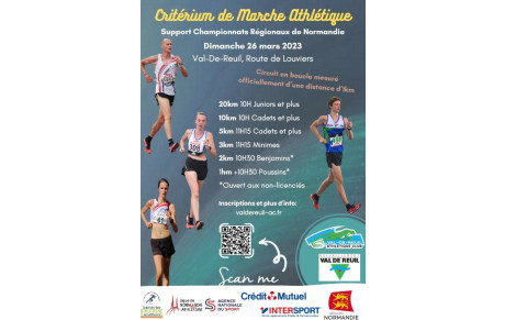 Régionaux du 20km marche, Val de Reuil